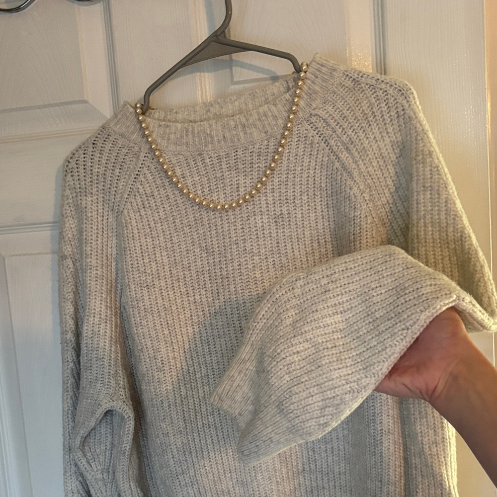 Cozy Gray Women's Sweater